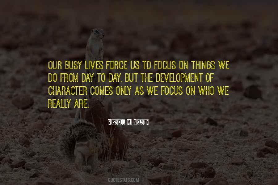 Quotes About Development Of Character #225203