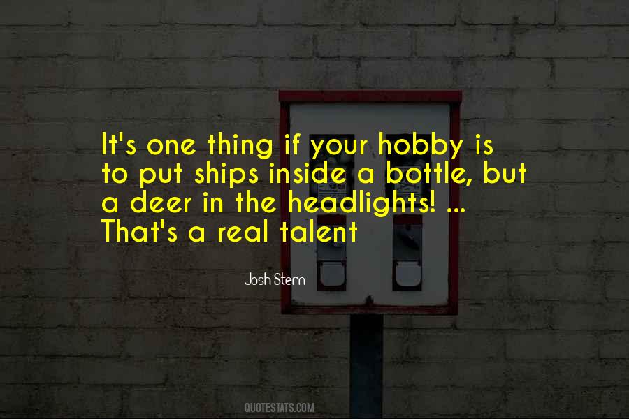 Quotes About Headlights #1427971