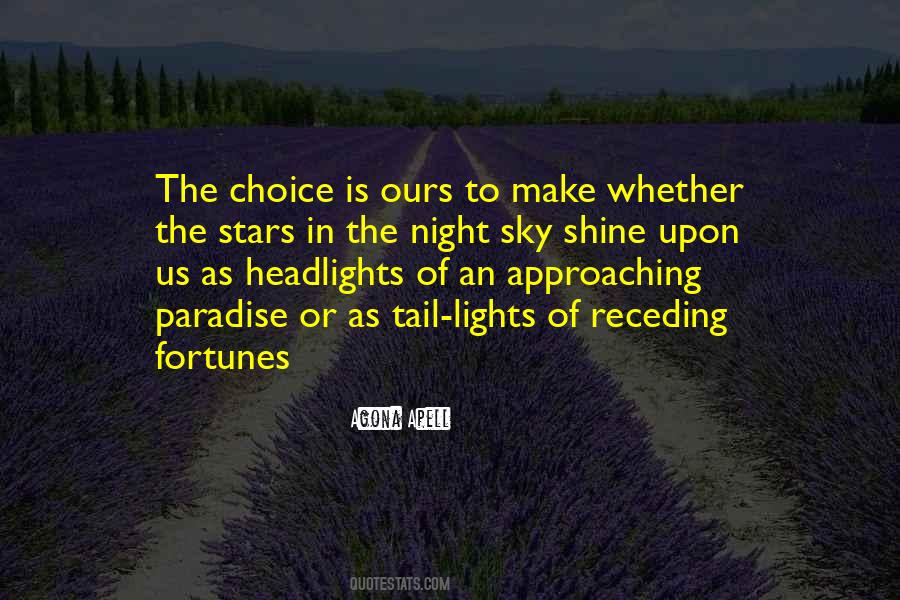 Quotes About Headlights #1787781