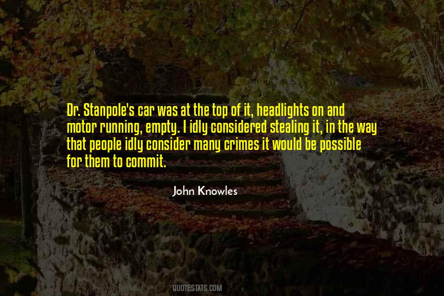 Quotes About Headlights #1806517