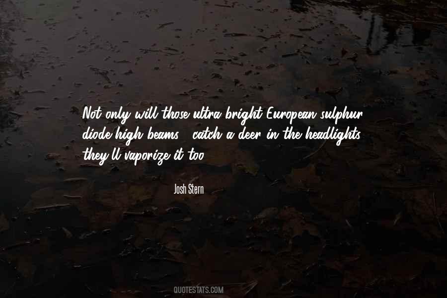 Quotes About Headlights #707990