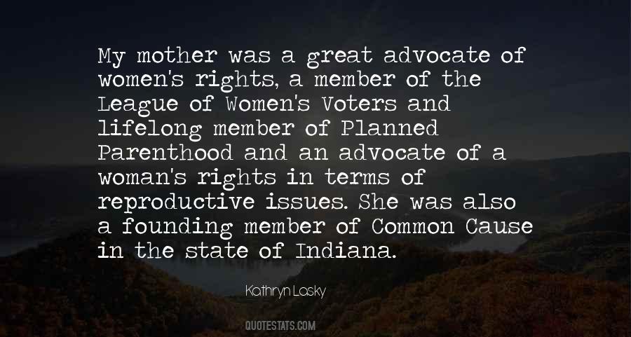 Quotes About Reproductive Rights #149883