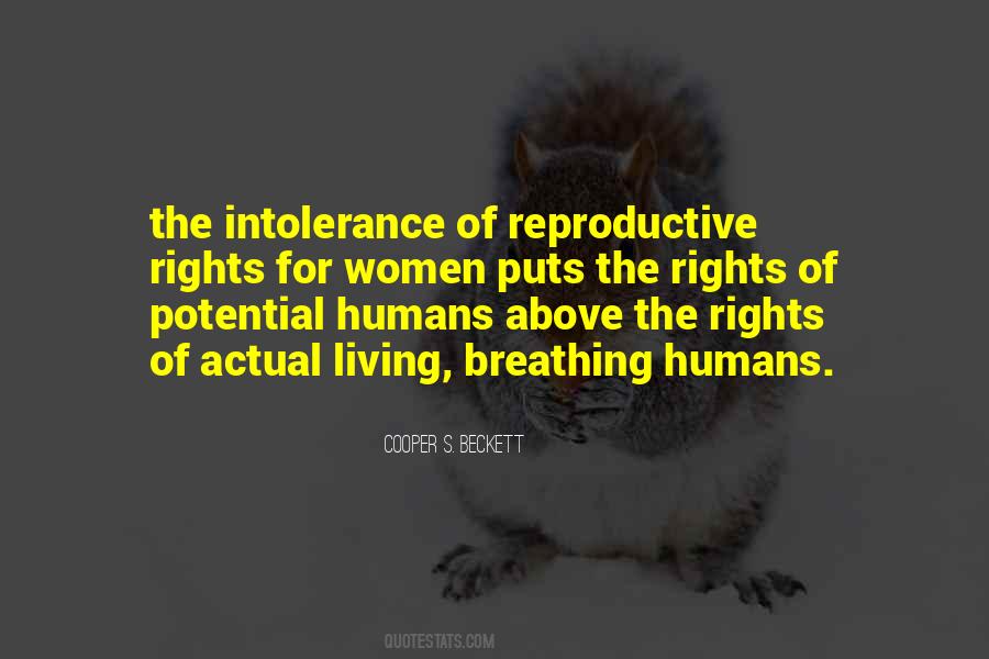 Quotes About Reproductive Rights #752274