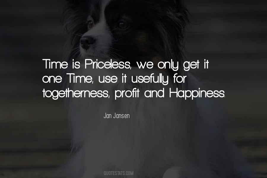 Quotes About Priceless Time #1241806