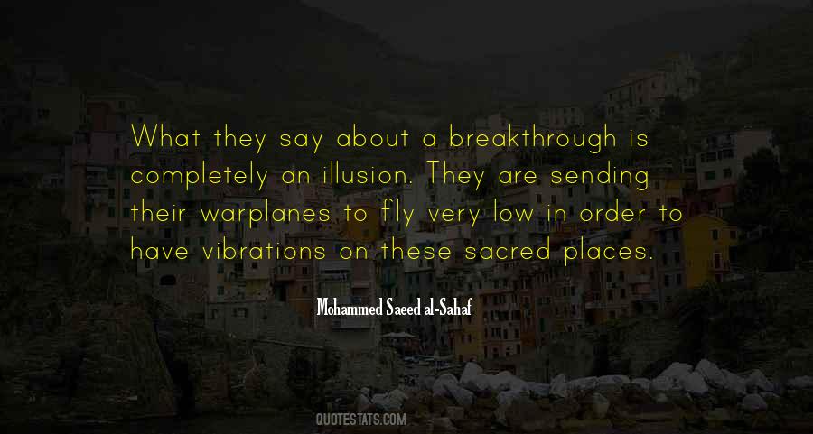 Quotes About Sacred Places #1145366