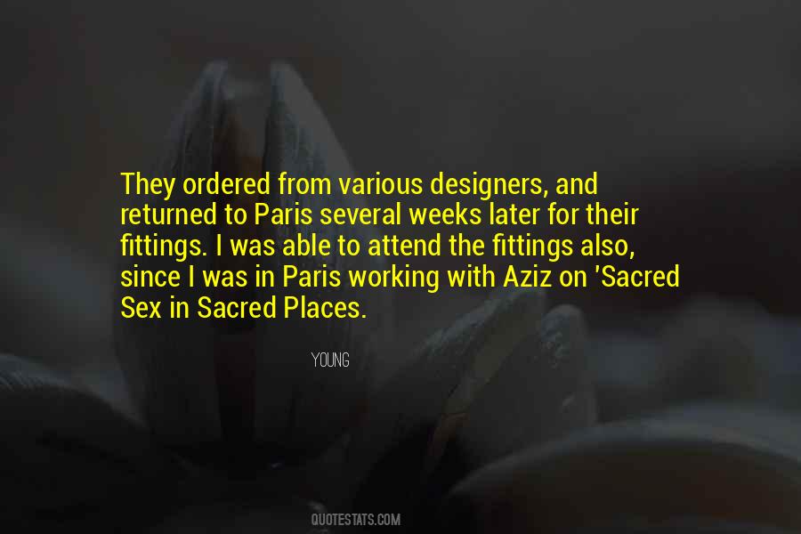 Quotes About Sacred Places #1205920