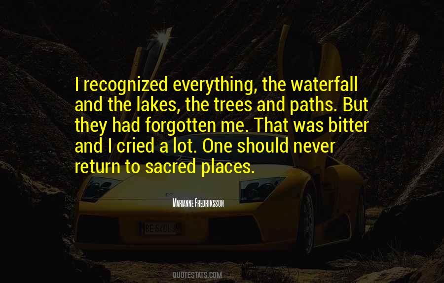 Quotes About Sacred Places #64646