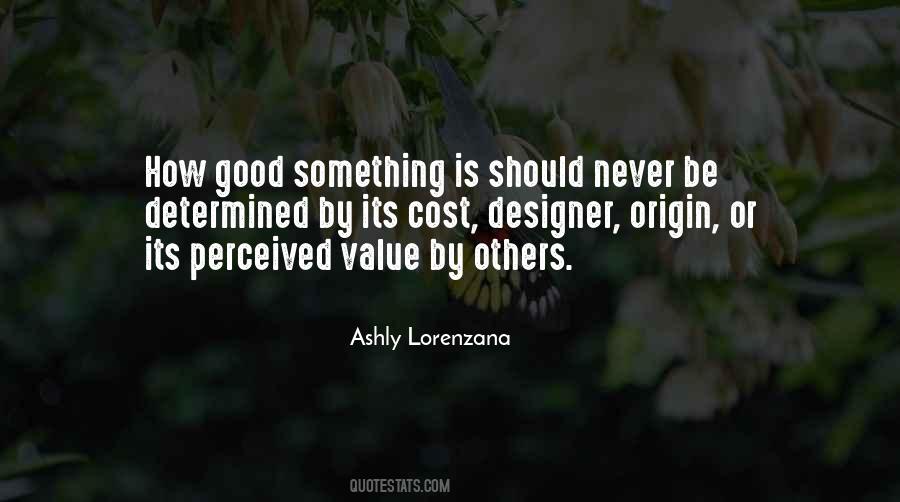 Quotes About Perceived Value #942552