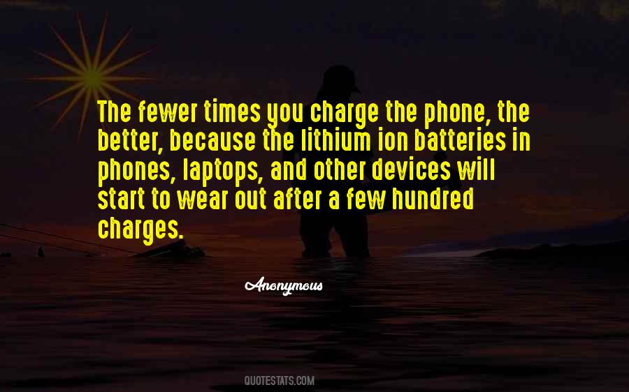 Quotes About Lithium #912837