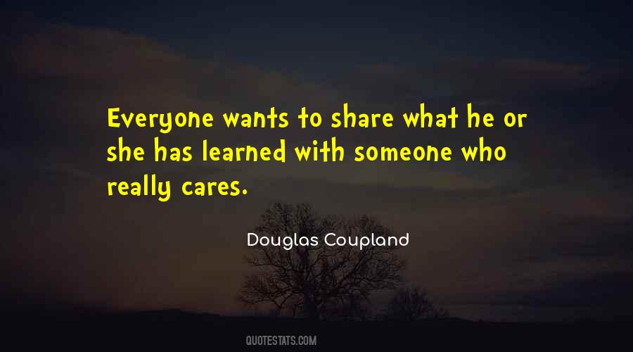 Quotes About Someone Who Cares #1118225