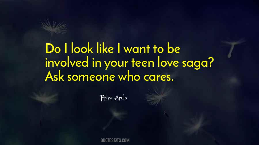 Quotes About Someone Who Cares #1218679