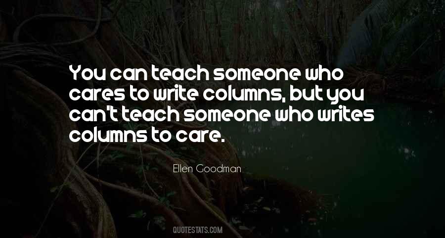 Quotes About Someone Who Cares #272110