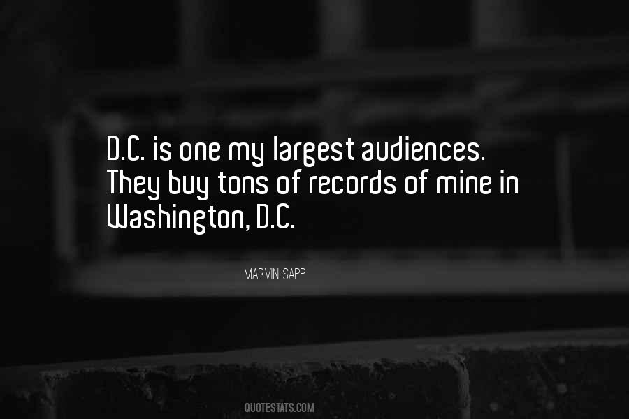 Quotes About Washington D.c #1534047