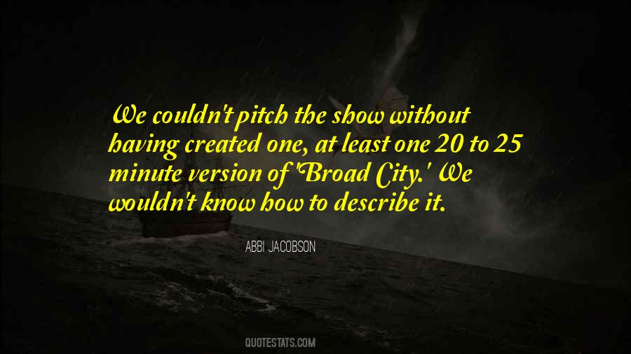 City We Quotes #324102