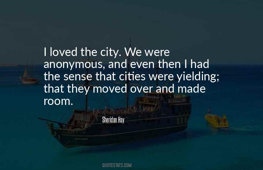 City We Quotes #496779
