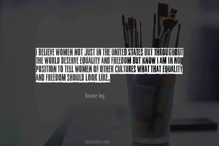 Equality Of Women Quotes #144507