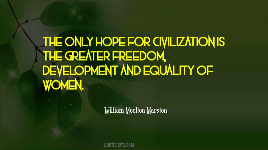 Equality Of Women Quotes #1478410