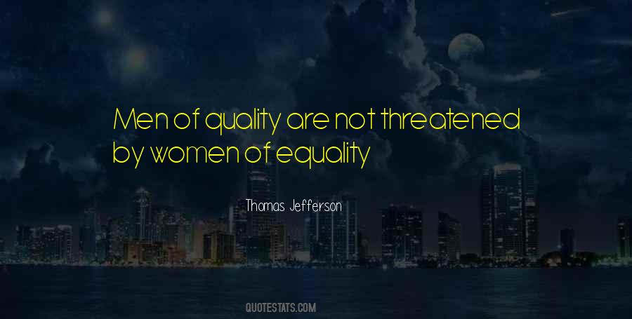 Equality Of Women Quotes #148508