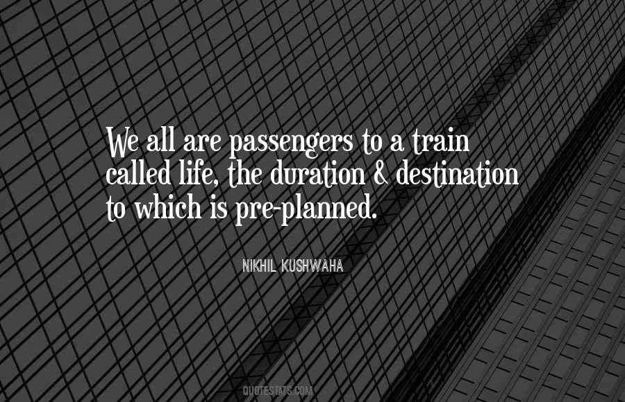 Quotes About Passengers In Life #1497109