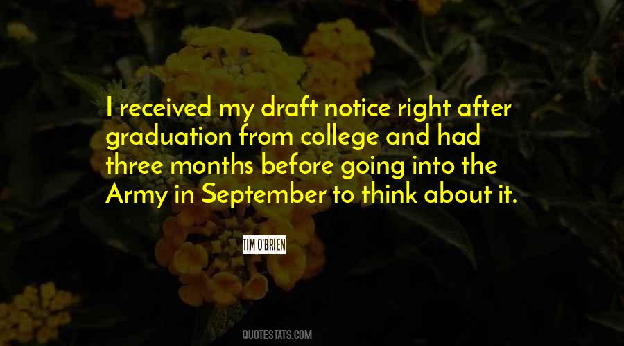 Quotes About September #1053841