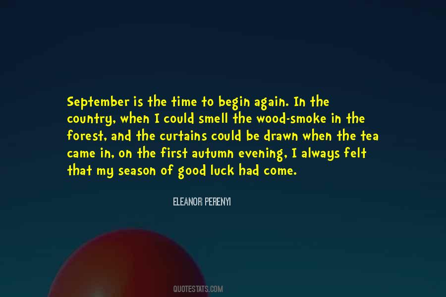 Quotes About September #1218405