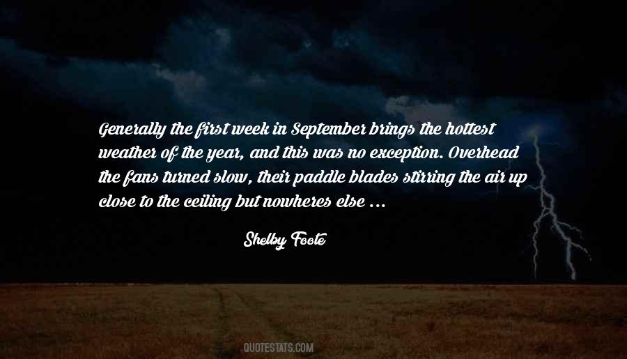 Quotes About September #1381802