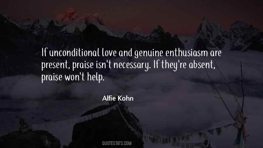 Quotes About Unconditional Love #1089748