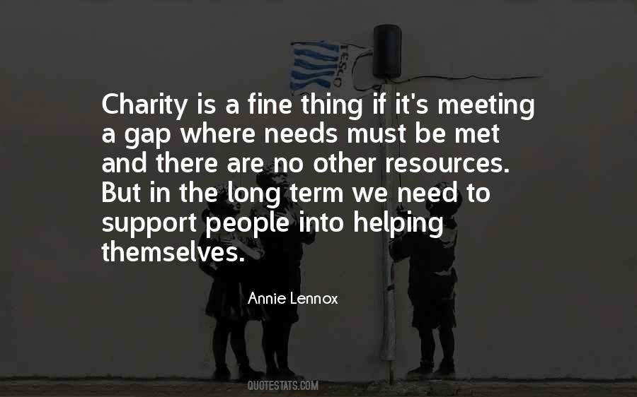 Quotes About Meeting Your Needs #2174