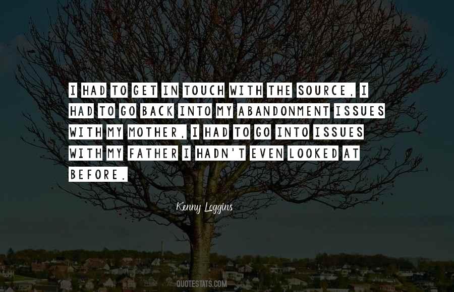 My Abandonment Quotes #1587689