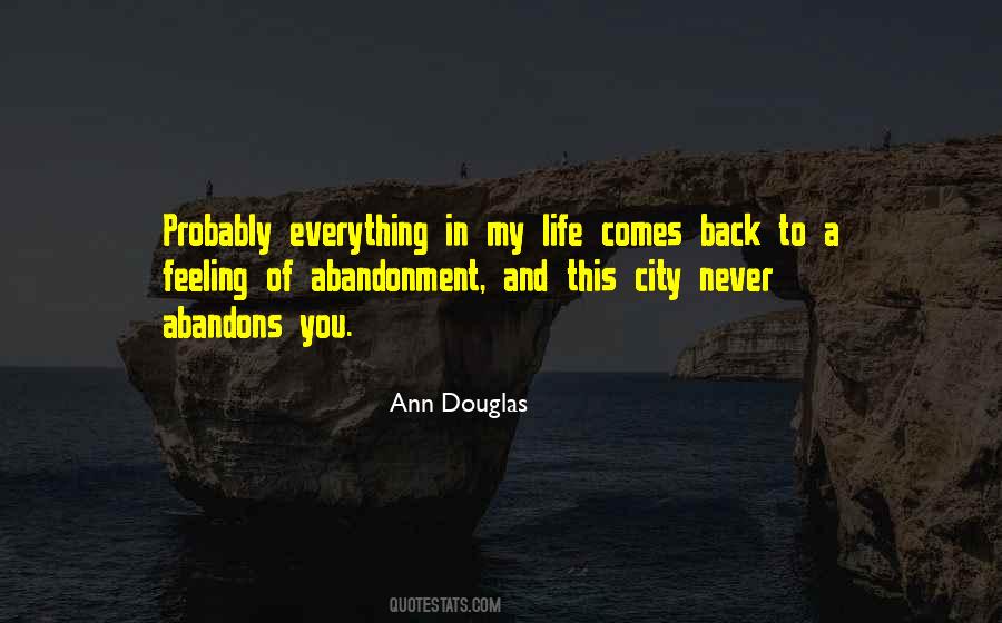 My Abandonment Quotes #38360