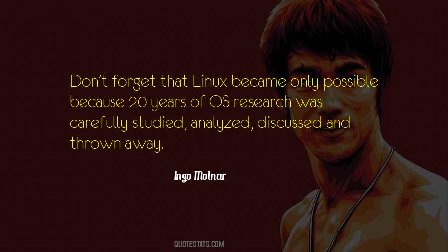 Quotes About Linux #15302