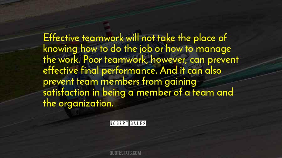 Quotes About Effective Teamwork #388106