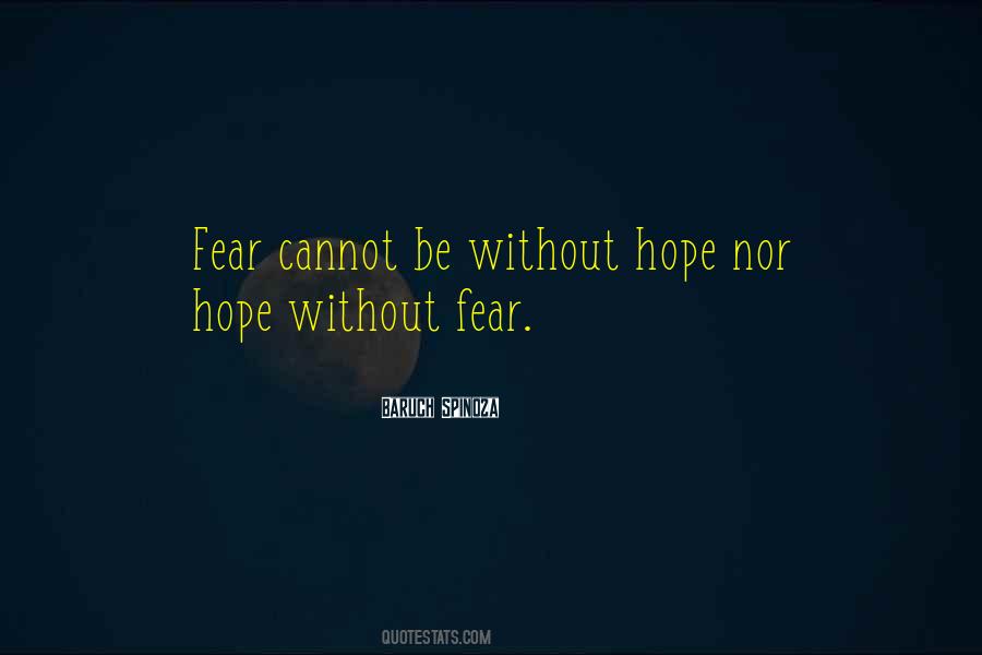 Quotes About Without Hope #1625975