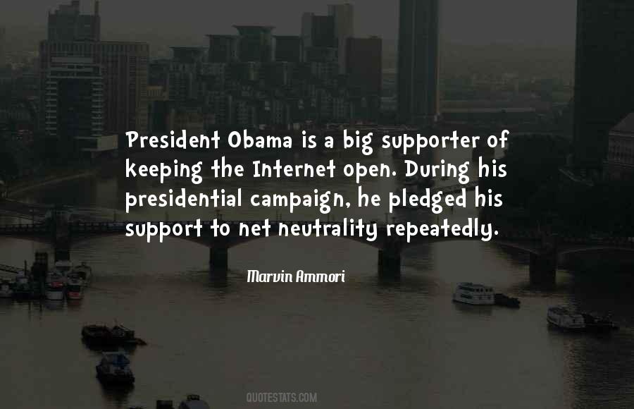 Quotes About President Obama #1241257