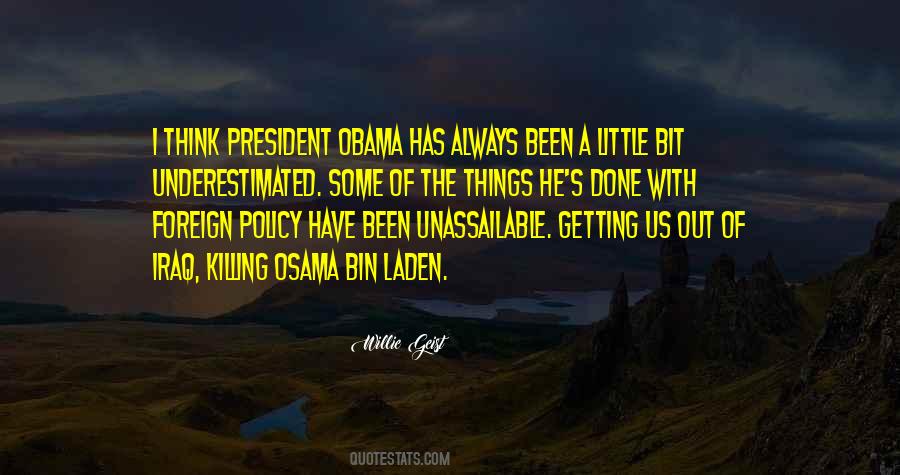 Quotes About President Obama #1286948