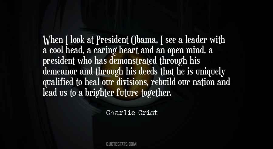 Quotes About President Obama #1432661