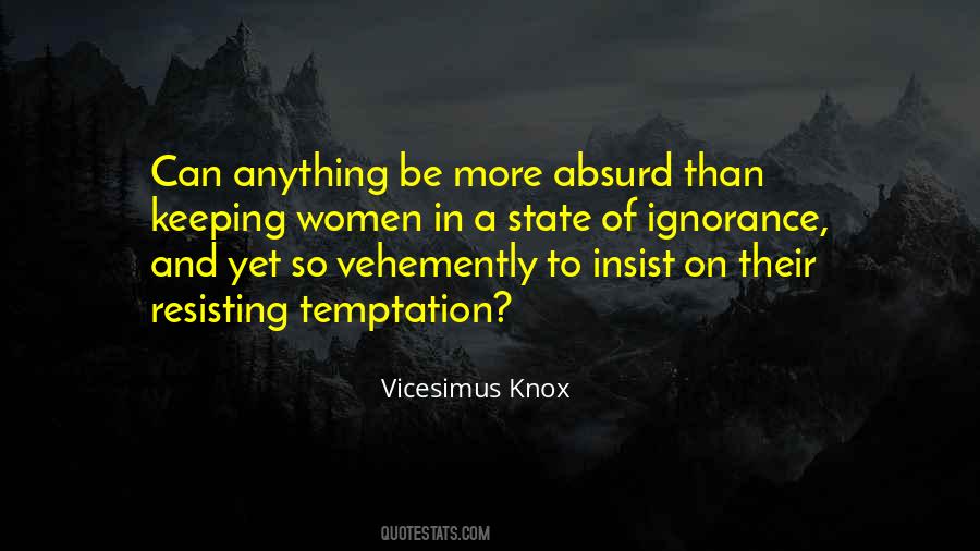 Quotes About Resisting Temptation #802145