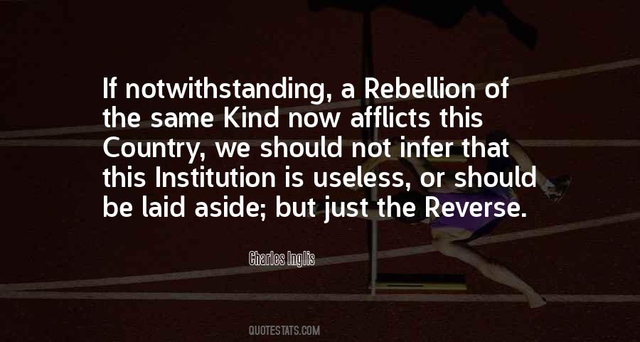 Quotes About Rebellion #1205598