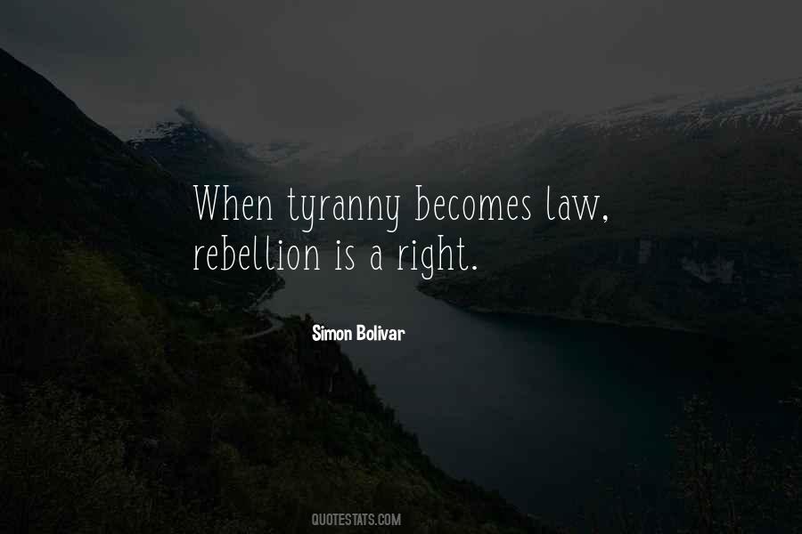 Quotes About Rebellion #1231382