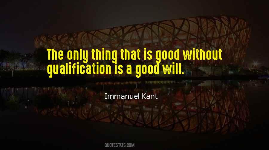 Quotes About Good Will #1114903