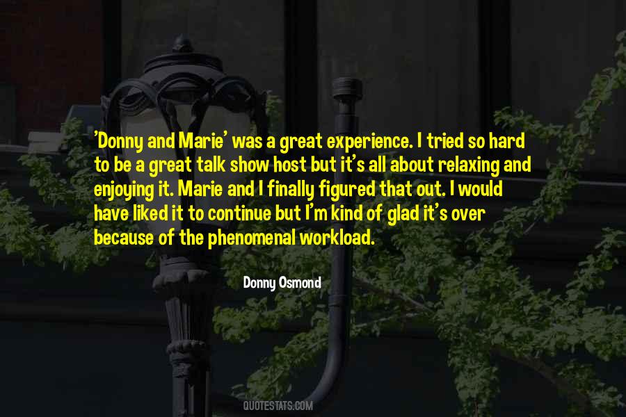 Quotes About A Great Experience #116284