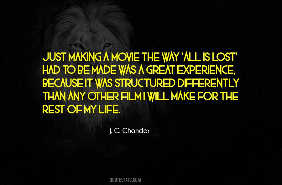 Quotes About A Great Experience #1169824