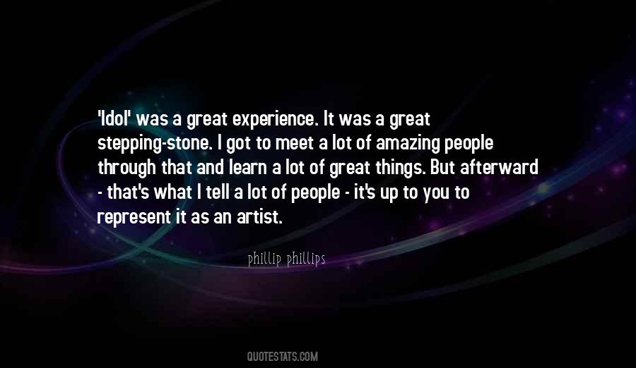Quotes About A Great Experience #875913