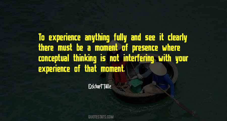 Quotes About Conceptual Thinking #1321233