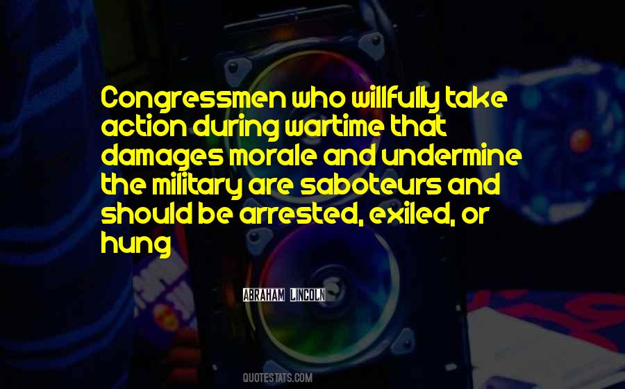 Quotes About Morale In The Military #1093509