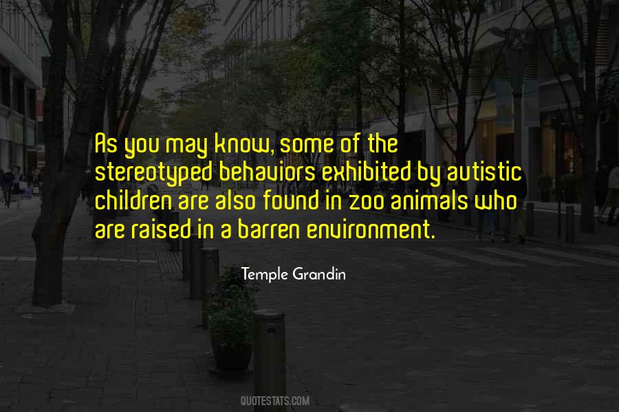 Quotes About Zoo Animals #1458521