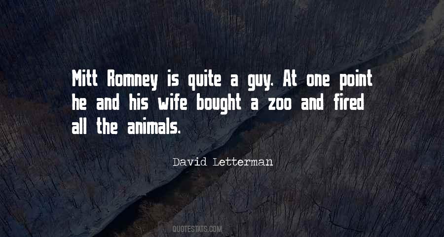 Quotes About Zoo Animals #1533974