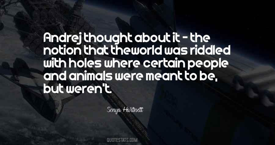 Quotes About Zoo Animals #273248