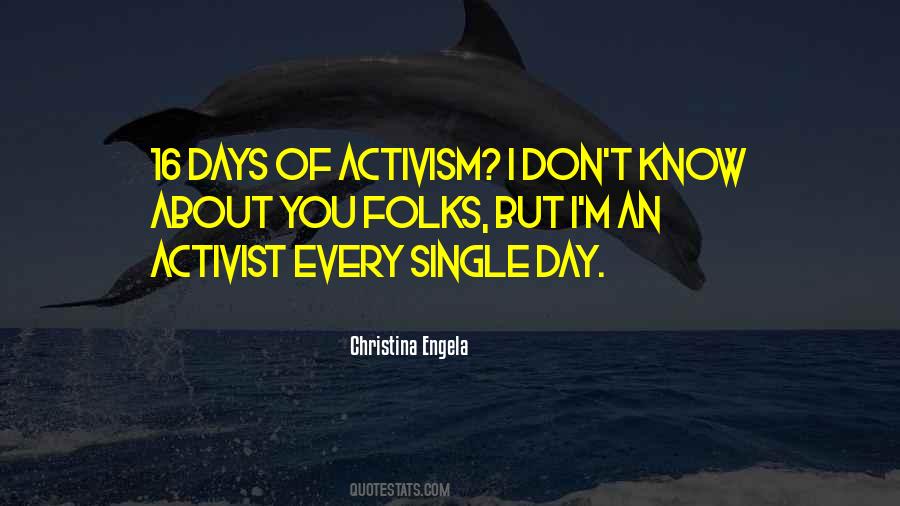 Quotes About 16 Days Of Activism #441422