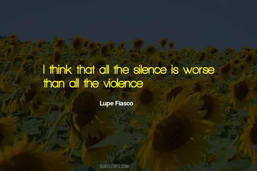 Quotes About Violence #1752196